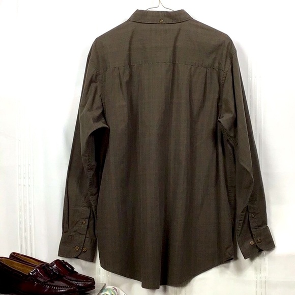 👑 HAGGER ‘Weekender’ Glen Plaid Oxford Long Sleeve - Picture 6 of 7